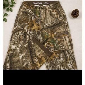 Realtree Edge Cargo Hunting Pants Youth Large 12-14 Camo Outdoors